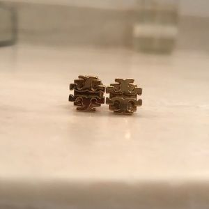 Tory Burch Logo Earrings